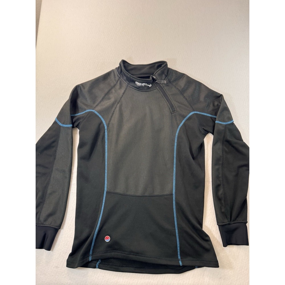 Freeze-Out Thermal Protection Shirt Men's L Black Fleece Lined Motorcycle Riding